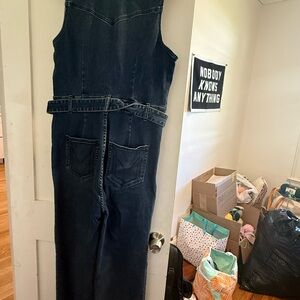 Show Me Your MuMu Dark Denim Jumpsuit